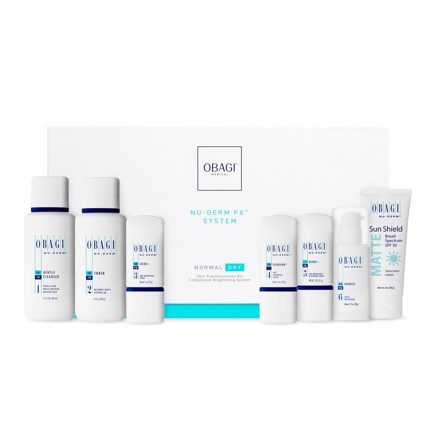 Obagi Nu-Derm Fx Skin Transformation System - Normal to Dry